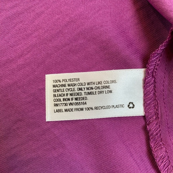 A New Day Vibrant Purple Slip Dress Adjustable Straps Sz Small NWT - Picture 8 of 12